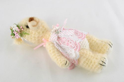 Crochet toy Bear Cub - MADEheart.com