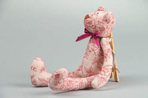 Soft toy Bear in flowers - MADEheart.com