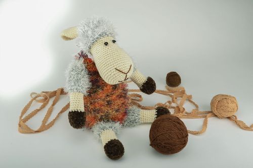Crochet toy Lamb - MADEheart.com