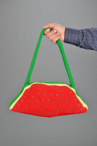 Crochet purse Watermelon - MADEheart.com