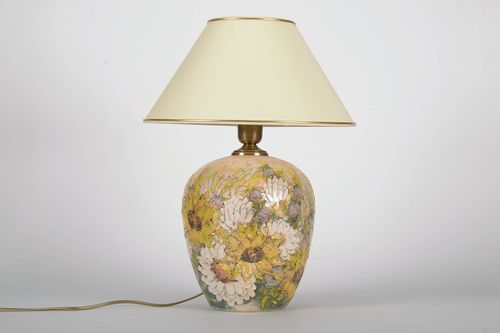 Ceramic night light Sunflowers - MADEheart.com