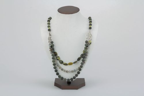 Necklace with natural stones - MADEheart.com