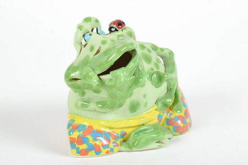 Ceramic money box Frog - MADEheart.com
