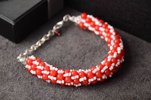 Handmade bright designer bracelet stylish wrist bracelet elegant jewelry - MADEheart.com