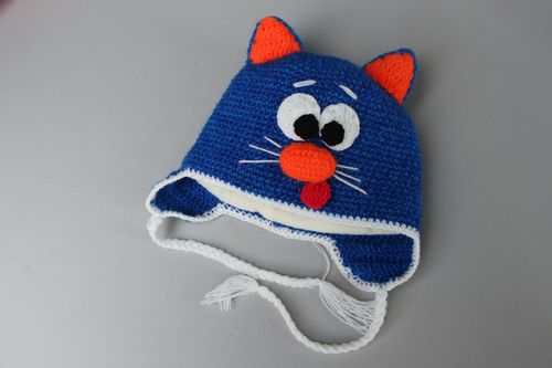 Hat in the form of cat - MADEheart.com