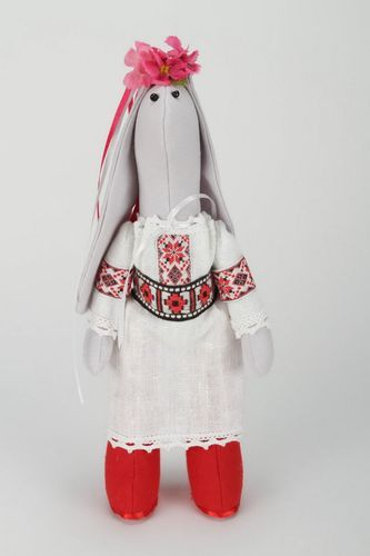 Soft toy Ukrainian Bunny - MADEheart.com