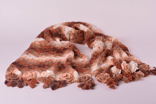 Beautiful handmade crochet shawl handmade accessories for girls small gifts - MADEheart.com