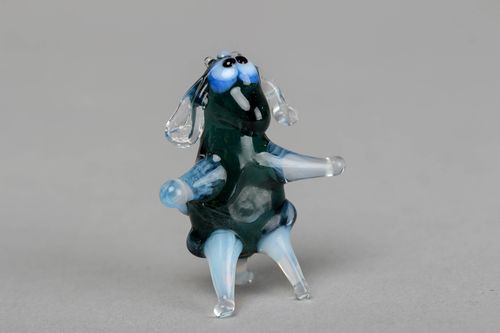 Designer glass figurine of lamb for present - MADEheart.com