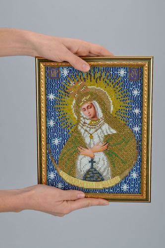 Beads embroidered icon - MADEheart.com