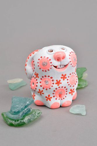 Clay whistle clay figurine for home decor present for children ceramic toy - MADEheart.com