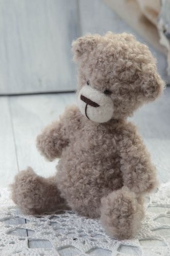 Handmade toy bear toy crochet toy designer toy interior toy gift ideas - MADEheart.com