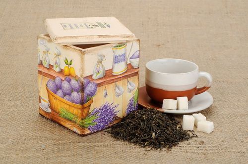 Box for tea - MADEheart.com
