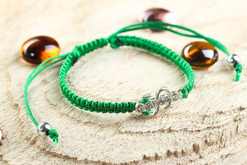 Stylish handmade friendship bracelet, woven cord bracelet beautiful jewellery - MADEheart.com