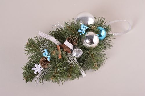 Designer handmade hanging beautiful lovely accessories unusual Christmas decor - MADEheart.com