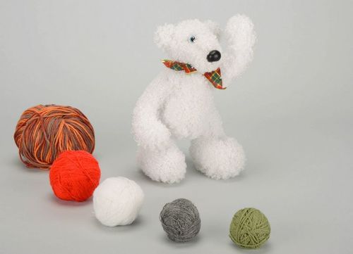 Soft toy Bear in the North - MADEheart.com
