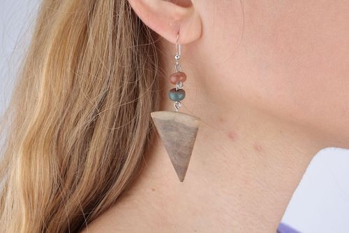 Earrings of unusual shape - MADEheart.com