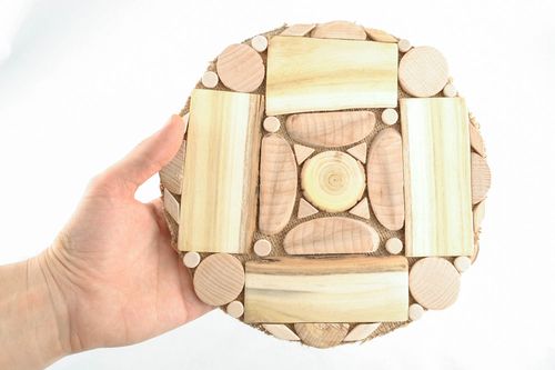 Wooden trivet - MADEheart.com