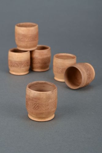 Small ceramic shot glass - MADEheart.com