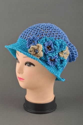 Handmade crochet hat summer hat ladies sun hats designer accessories gift ideas - MADEheart.com