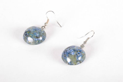Earrings with natural flowers - MADEheart.com