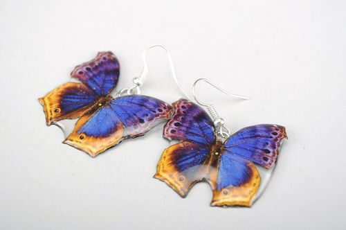 Earrings Butterflies - MADEheart.com