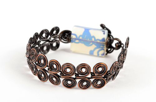 Womens bracelet handmade jewelry metal jewelry designer bracelet costume jewelry - MADEheart.com