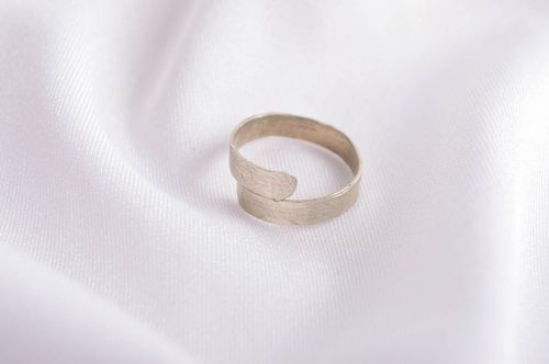 Handmade female cute ring unusual stylish ring elegant metal ring for girls - MADEheart.com
