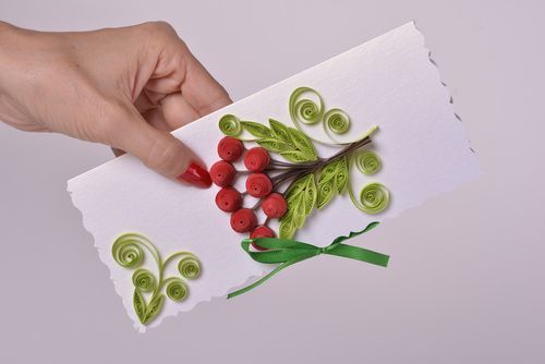 Handmade card designer greeting card unusual card for women gift ideas - MADEheart.com