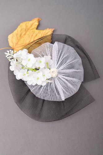 Handmade accessory unusual hair clip designer hair clip flower hair clip - MADEheart.com