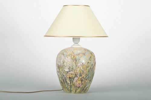 Ceramic night lamp Flowers - MADEheart.com