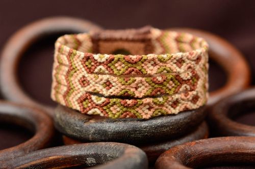 Hippie bracelet handmade woven bracelet macrame jewelry fashion bracelets - MADEheart.com