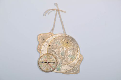 Ceramic wall clock  - MADEheart.com