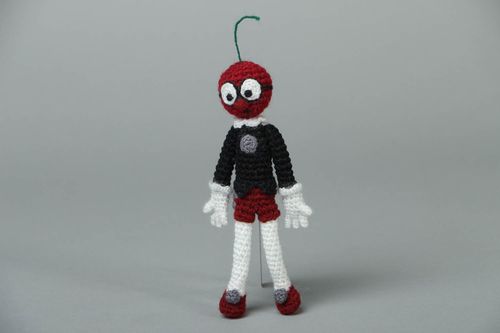Soft crochet toy Cherry - MADEheart.com