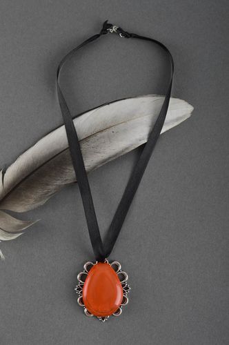 Handmade cute glass accessory designer stylish jewelry elegant pendant - MADEheart.com
