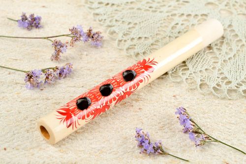 Handmade penny whistle unusual gift decorative use only gift ideas home decor - MADEheart.com
