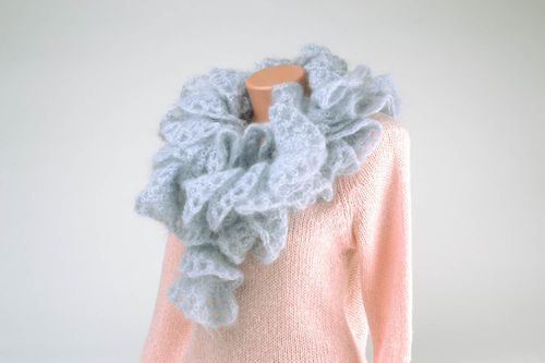 Hand crocheted boa scarf - MADEheart.com