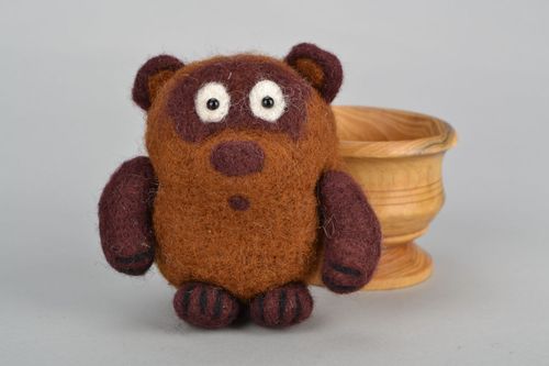 Soft felted toy - MADEheart.com