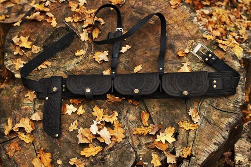 Leather belt - MADEheart.com
