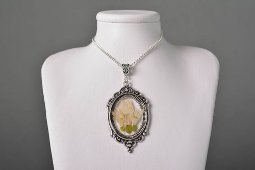 Botanic pendant handmade jewelry stylish pendant accessories for girls - MADEheart.com