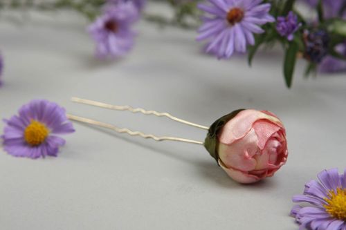Handmade jewelry hair pin hair accessories for girls flowers for hair gift ideas - MADEheart.com
