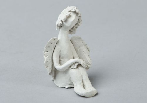 Clay figurine Angel - MADEheart.com