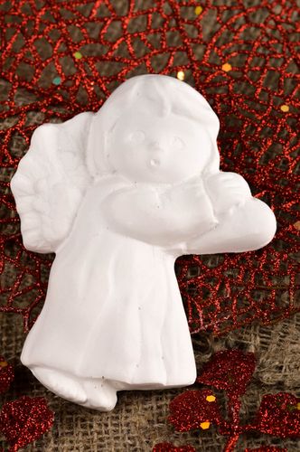 Unusual handmade plaster blank plaster figurine diy home decor gift ideas - MADEheart.com