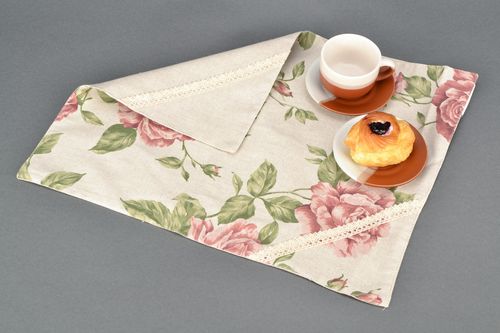 Large double-sided decorative napkin - MADEheart.com