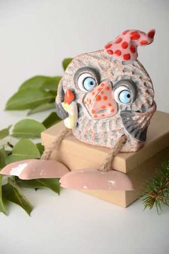 Stylish handmade ceramic moneybox funny money box nursery design gift ideas - MADEheart.com