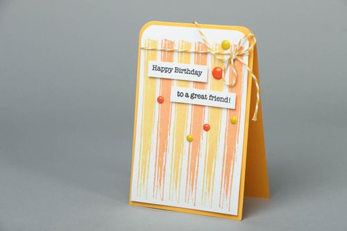 Happy Birthday greeting card - MADEheart.com