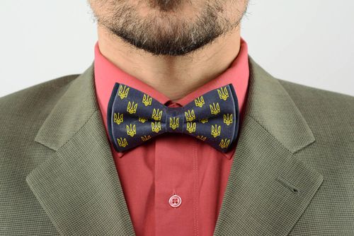 Bow tie with digital print - MADEheart.com