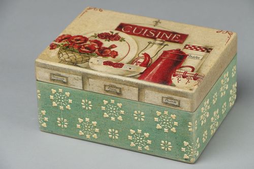 Beautiful box for kitchen - MADEheart.com