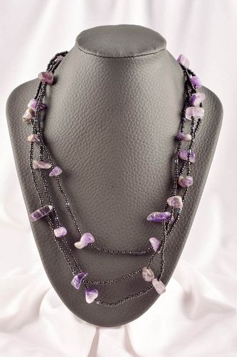 Handmade massive necklace stylish designer necklace beautiful necklace - MADEheart.com