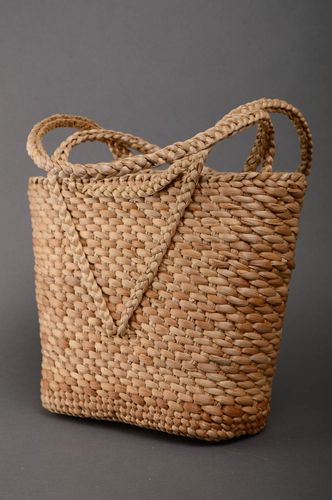 Designer woven basket purse - MADEheart.com
