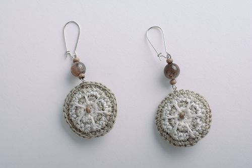 Long earrings with charms - MADEheart.com
